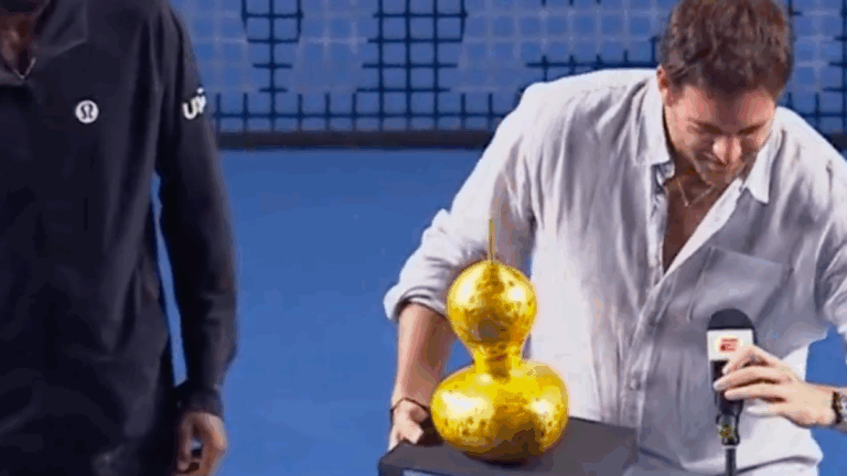 [VÍDEO] Del Potro protagoniza momento caricato na cerimónia de Acapulco