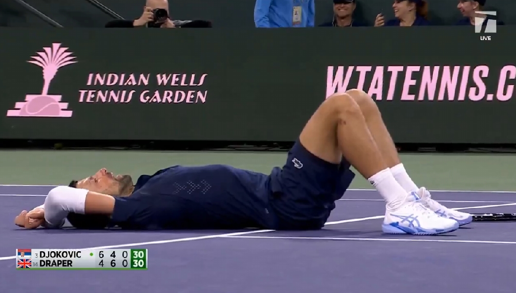 [VÍDEO] INACREDITÁVEL: o épico ponto que está a correr o mundo entre Djokovic e Draper