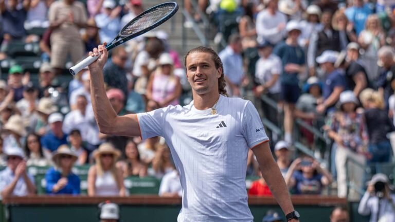Zverev resiste a Nakashima em Indian Wells e chega às 100 vitórias em Masters 1000