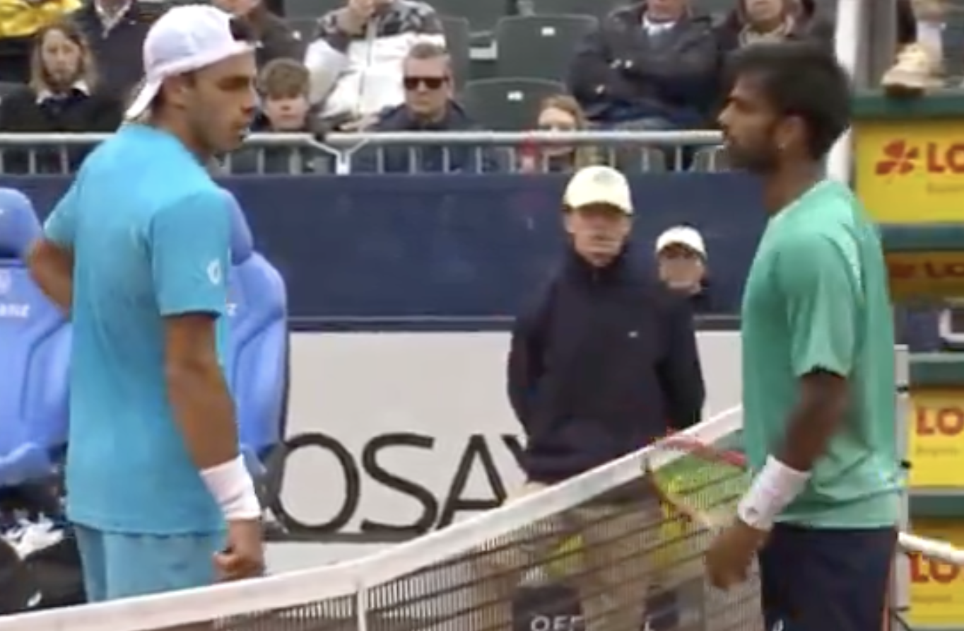 [VÍDEO] O grande gesto de fair play de Cerundolo a contrariar a chamada eletrónica