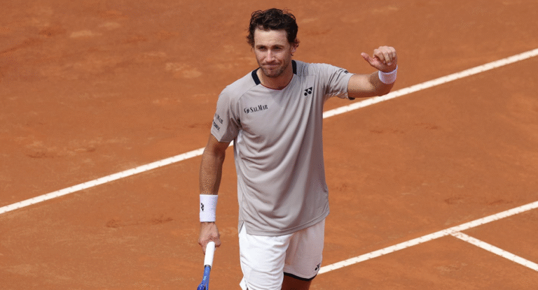 Ruud atira Musetti para fora do top 10 e encara Khachanov nos ‘quartos’ em Roma