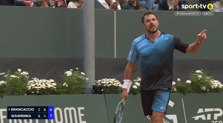 Wawrinka sobrevive grande batalha rumo à 2.ª ronda em Genebra