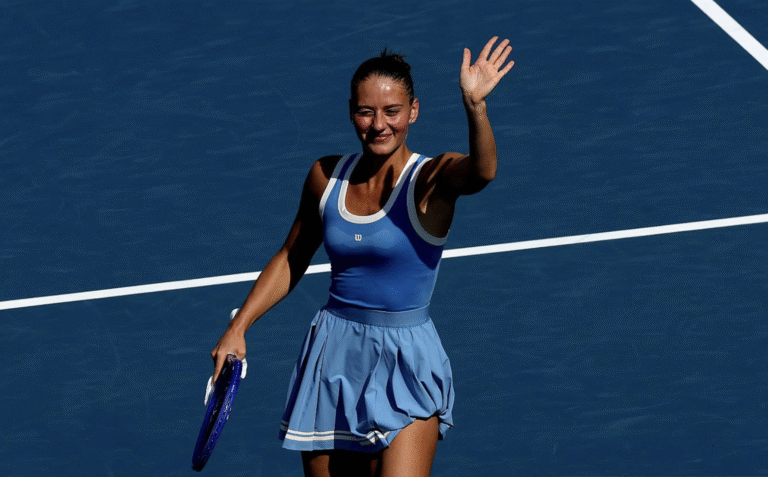 Keys e Kostyuk avançam sem problemas; Ostapenko desiste antes de levar bicicleta