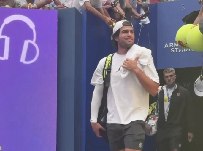 Alcaraz já está no US Open a preparar o regresso à competição