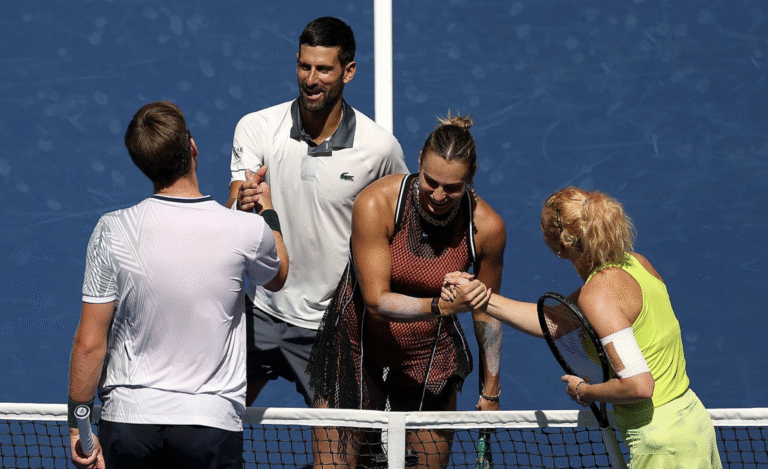 Sabalenka e Djokovic eliminados pelos número 1 de pares no US Open