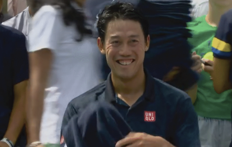 Kei Nishikori entra no último Grand Slam da sua carreira com uma boa vitória no qualifying