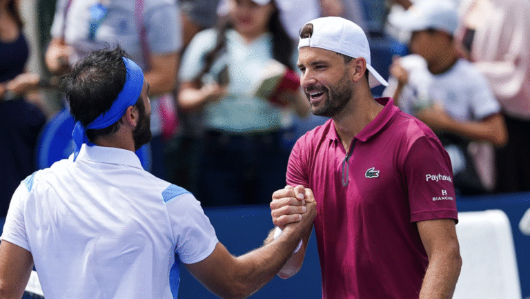 Dimitrov arrasa em apenas 54 minutos no qualifying do US Open