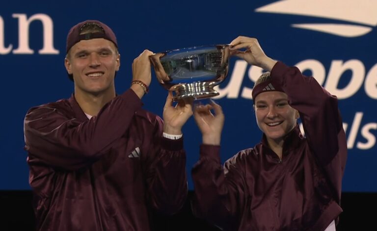 Muchova e Mensik conquistam o título de pares mistos do US Open