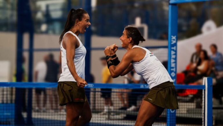 Sofia Araújo e Nogui nas meias finais dos Jogos do Mediterrâneo em padel