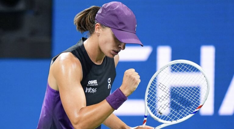 Swiatek entra com excelente exibição no US Open