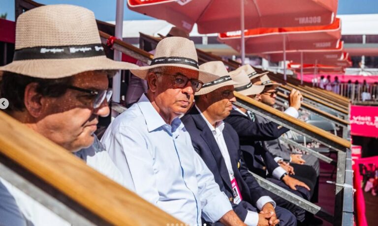 Presidente da República visita o WTA 125 das Caldas da Rainha