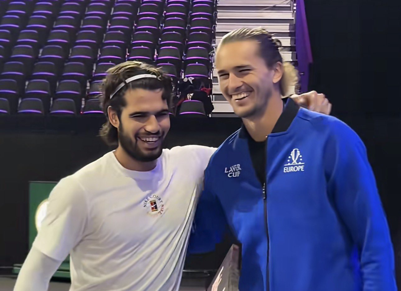 A curiosa conversa entre Alcaraz e Zverev sobre o US Open: «É a vantagem de ser burro!»