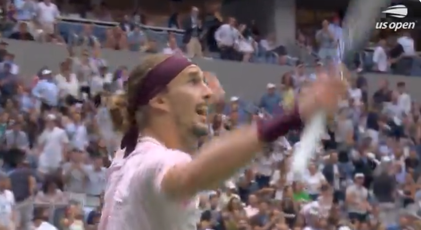 [VÍDEO] SURREAL: Zverev conquistou o US Open… e não se apercebeu