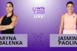 [AO VIVO] Acompanhe Sabalenka x Paolini nas WTA Finals em tempo real