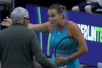 Encontro de Sabalenka suspenso após o primeiro set contra a vontade da líder mundial