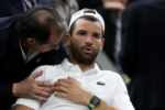Dimitrov confirma a lesão sofrida e vai parar pelo menos seis semanas