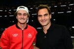 Aconteceu! João Fonseca conheceu Roger Federer dias antes do início da Laver Cup